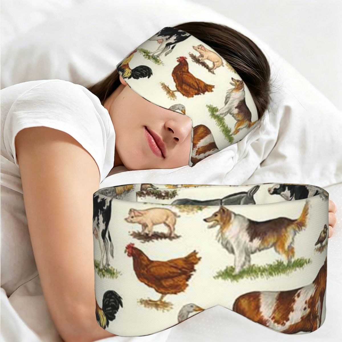 Farming A - Antifaz para dormir con diseño de