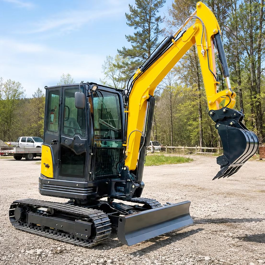 Agriculture Farming Work - Miniexcavadora Personalizada de 3.5 Toneladas, Euro