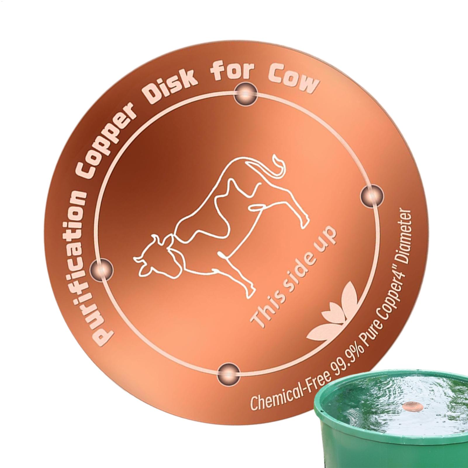Farming A - Disco de Cobre para Agua Potable,