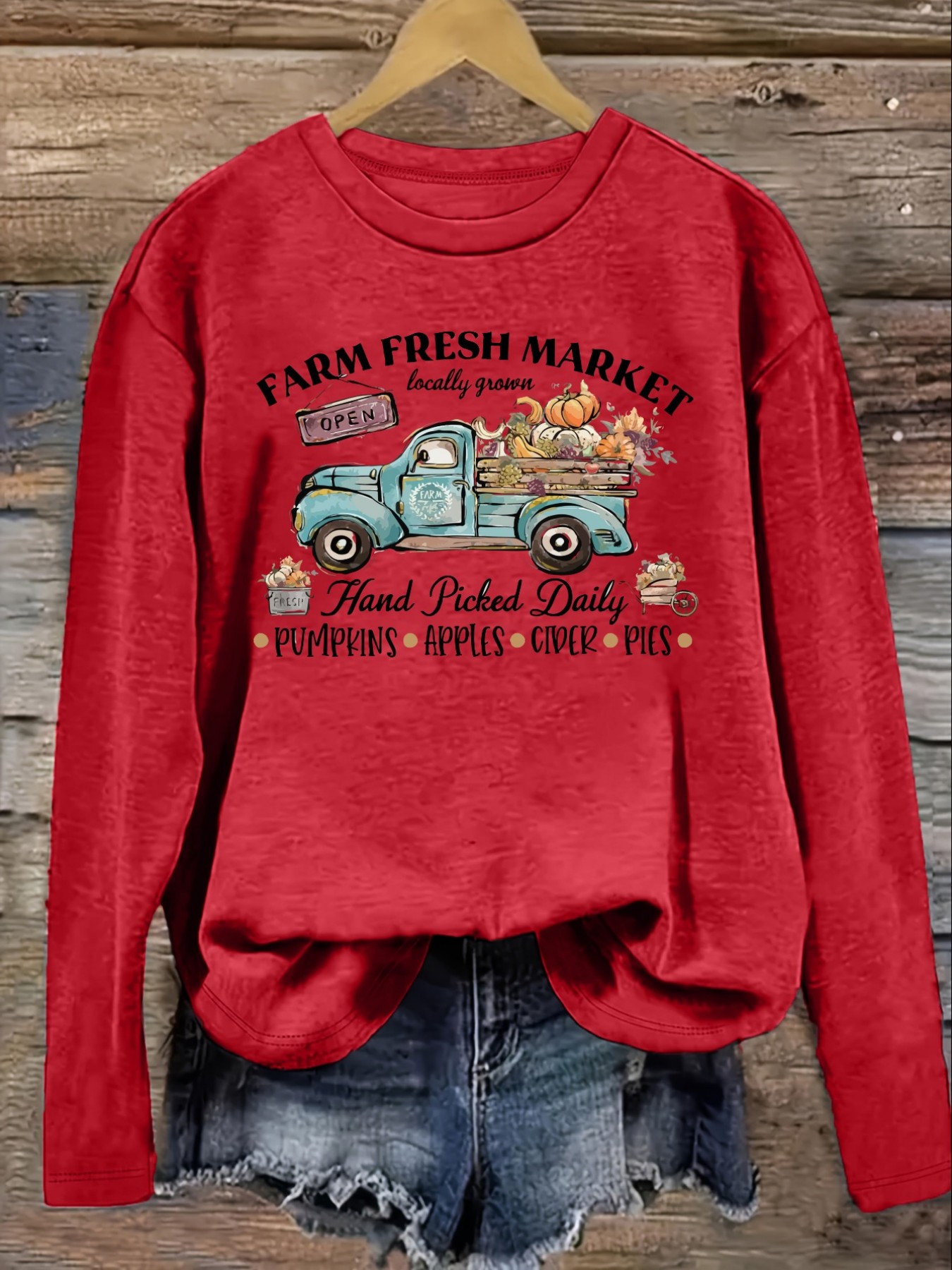Camiseta Casual de Manga Larga - Farming A reseña y precio