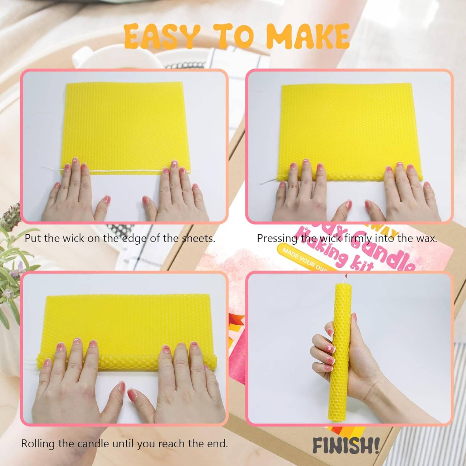 24 Piezas de Láminas de Cera d - Beehive Frame Wax reseña y precio